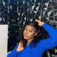 Deep curly hd lace front wig