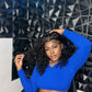Deep curly hd lace front wig