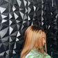 Honey blonde highlights lace wig