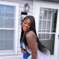 Straight lace front wig