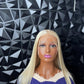 Transparent Lace straight 613 wig